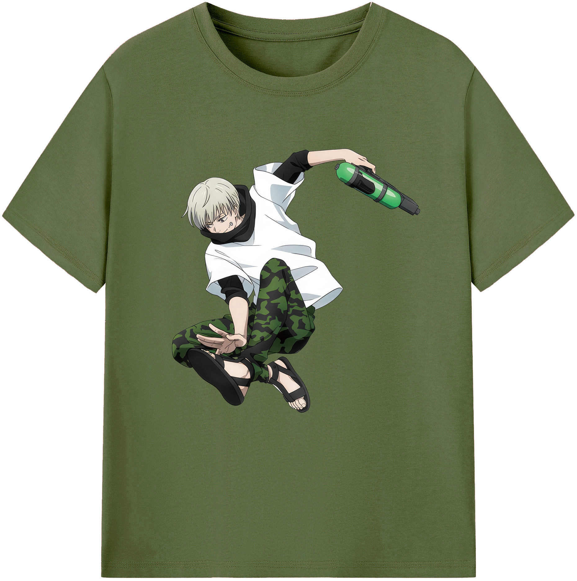 （画像用） 呪術廻戦 Jujutsu Kaisen 綿100％半袖Tシャツ（フロントプリント）